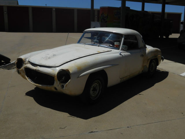 1963 mercedes 190sl roadster texas car from new