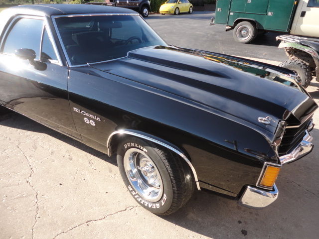 1972 chevrolet el camino ss, 350, auto, air cond., am & fm, has holley carb