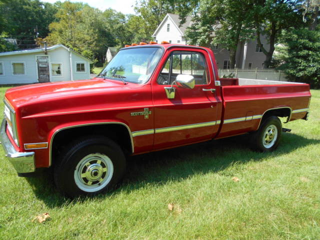1987 chevy k20 4x4 pickup 2500 34