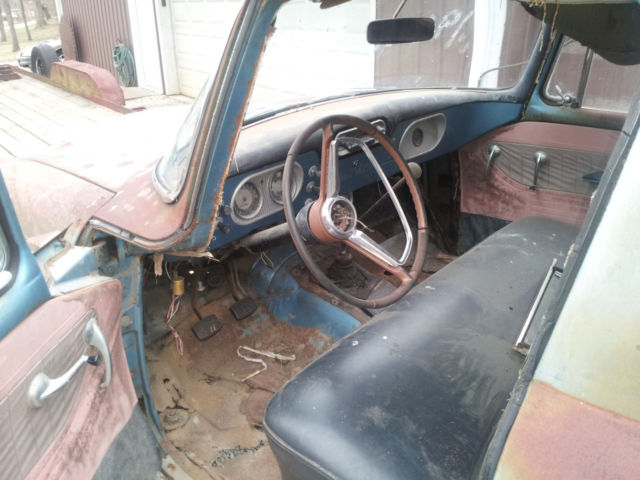 1963 studebaker champ pickup 6 cyl 4 speed rat rod or restore