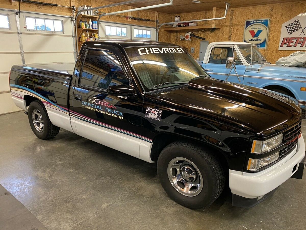 1993 chevrolet c1500 pickup indy pace truck 454 454ss ss sport bucket seats