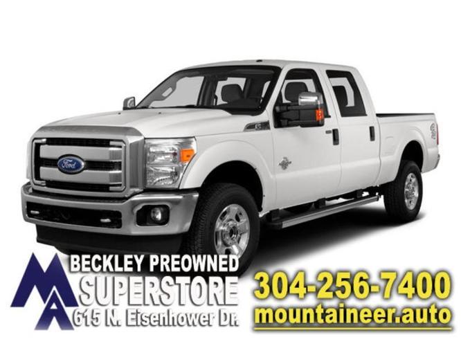 2015 ford f-350 super duty xlt 4x4 xlt 4dr crew cab 8 ft. lb srw pickup for sale in beckley, west virginia