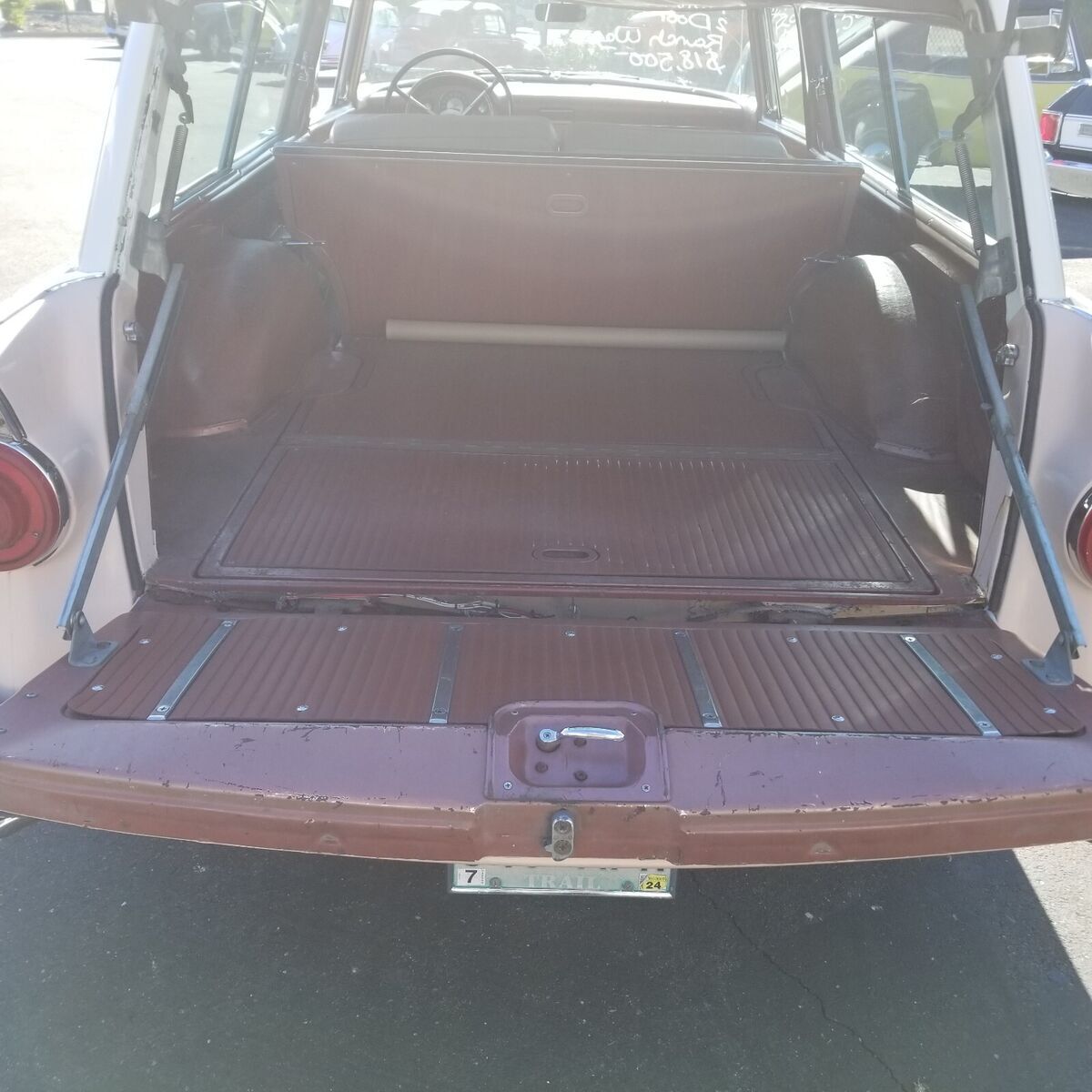 clean rare 1956 ford ranch wagon 2 door v8 4spd beautiful car great investment
