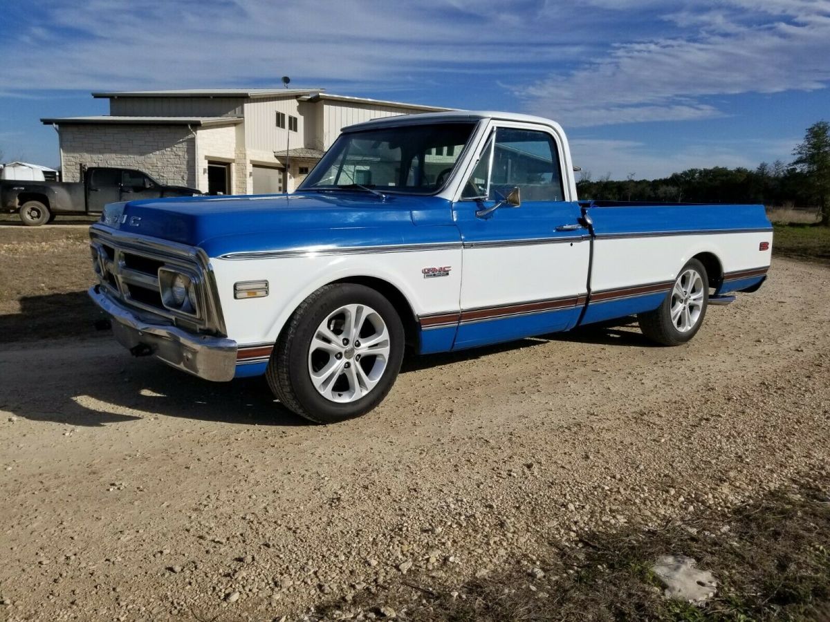 1972 gmc sierra grande off frame restored