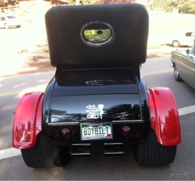 1927 ford t roadster, custom, 383ci 8-cyl, hughs street strip 350 auto trans