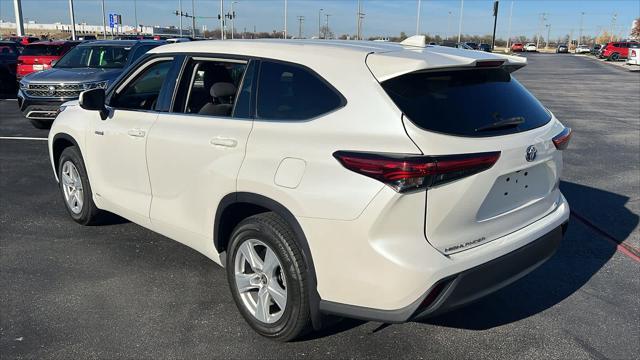 2021 toyota highlander hybrid le