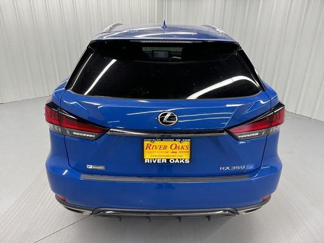 2022 lexus rx 350 f sport handling