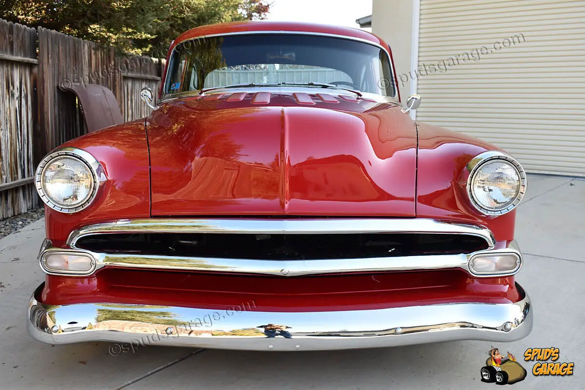 1954 chevy deluxe coupe 210/delray 348 tri-power th350 9" ifs