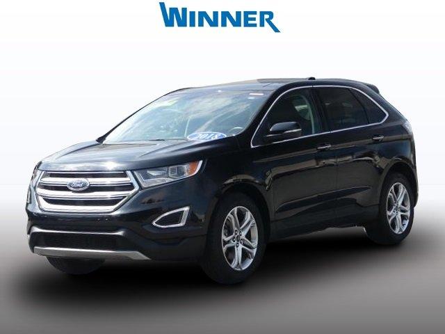 used 2018 ford edge awd titanium dover, de 19901 for sale in dover, delaware