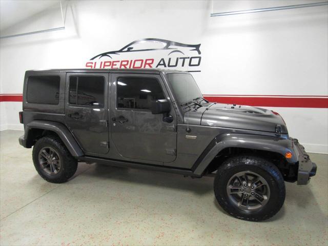 2017 jeep wrangler unlimited 75th anniversary edition 4x4