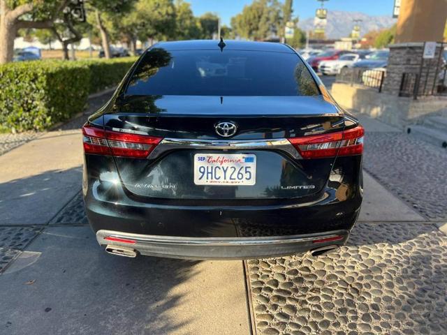2017 toyota avalon limited