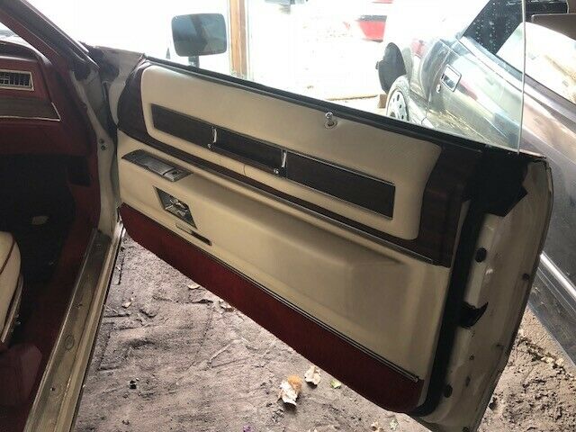 1976 triple white coupe deville, factory cabriolet 59,977 miles, original