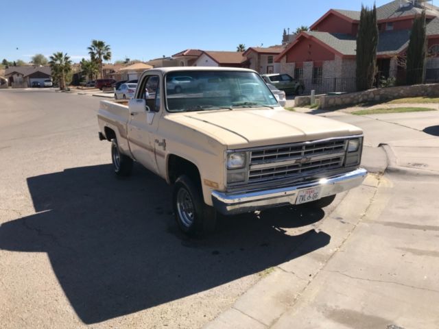 1985 chevrolet c/k 10 shortbed 4x4 â€œno reserveâ€