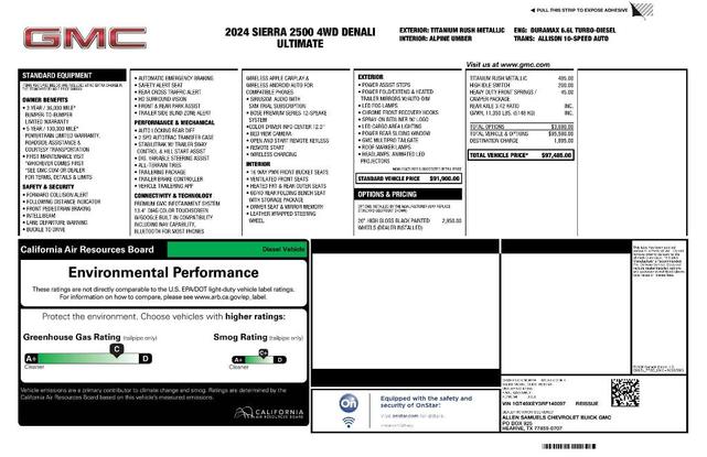 2024 gmc sierra 2500 denali ultimate