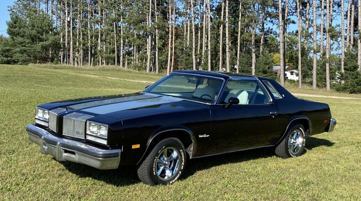 rare t-top 1976 oldsmobile cutlass supreme, 350 v8, 3-speed auto trans
