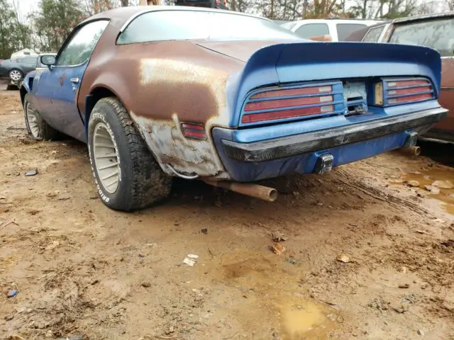 1975 pontiac trans am 73k 4 speed 6.6