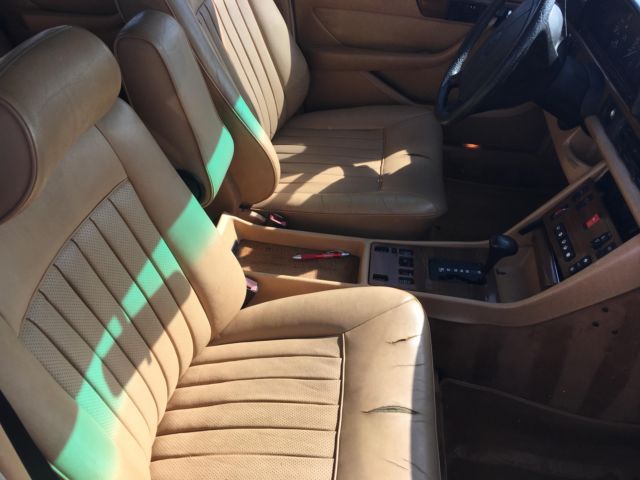 1986 mercedes-benz 420 series 420sel 253,521 miles 8 cylinder engine