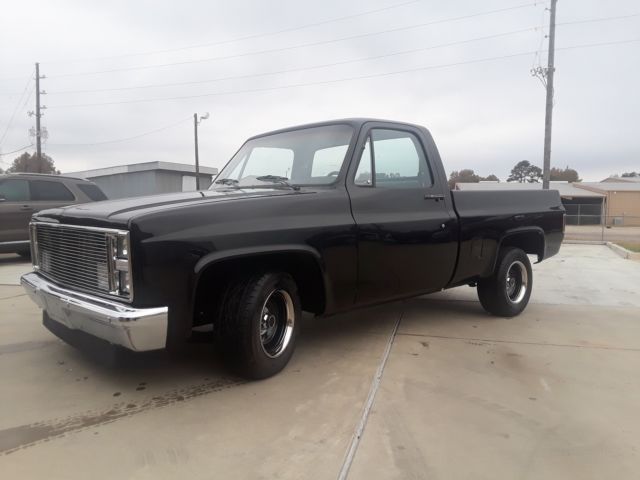 1987 gmc sierra swb short bed chevy c10 r15 great paint very straight no rust