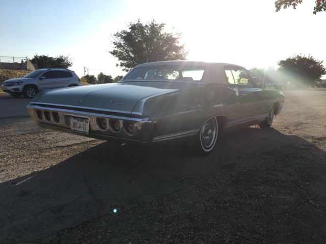 1968 chevrolet caprice coupe 327 auto turbo 3 speed clean all power chevy impala