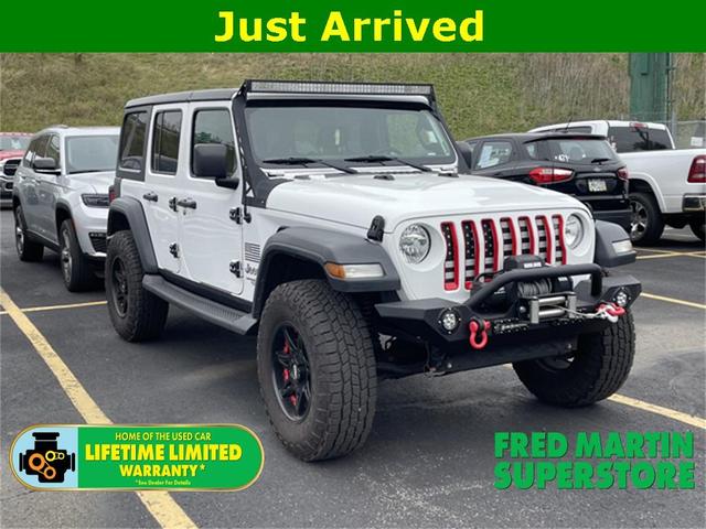 2018 jeep wrangler unlimited sport