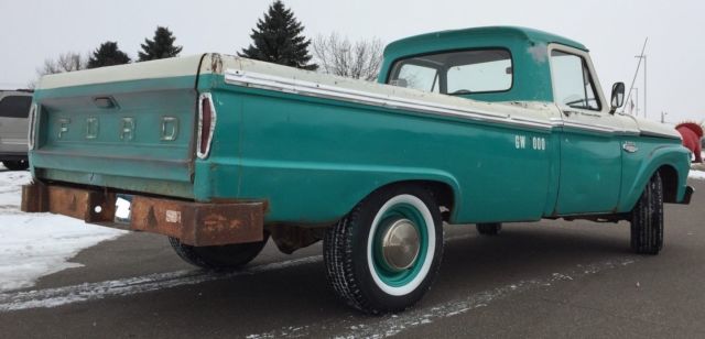 1966 ford f250 survivor, barn find, patina, south dakota truck