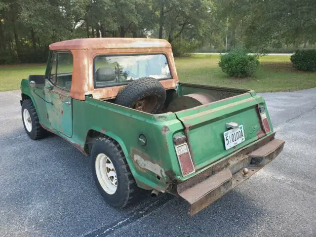 jeepster commando pickup, runs good!