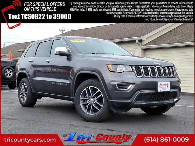 2018 jeep grand cherokee limited x