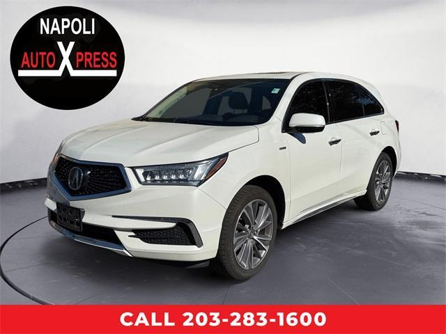 2018 acura mdx sport hybrid 3.0l w/technology package