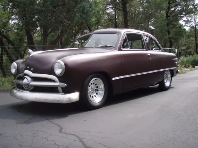 1949 ford tudor custom hot rod ford racing 5.0 coyote engine a/c ~must see!!!!!!