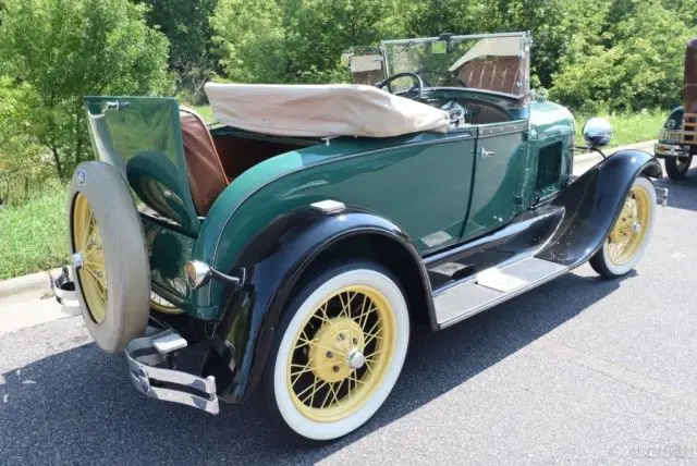 1929 model a roadster rumble seat pre war oldtimer barn find estate survivor