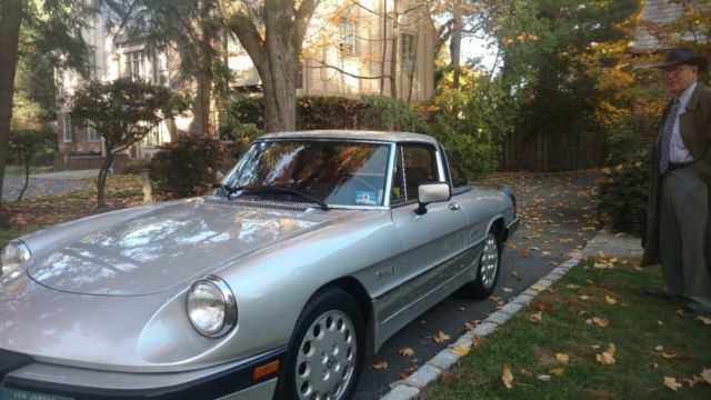 original owner spider quadrifoglio with hardtop