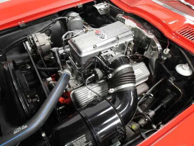 fuel injected rare l84 #'s match 327 v8, muncie 4 speed, proffesional resto!!