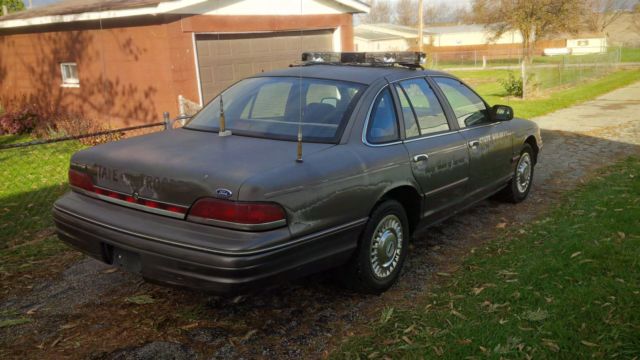 1993 ford crown victoria police interceptor ex-ohio highway patrol low mileage!