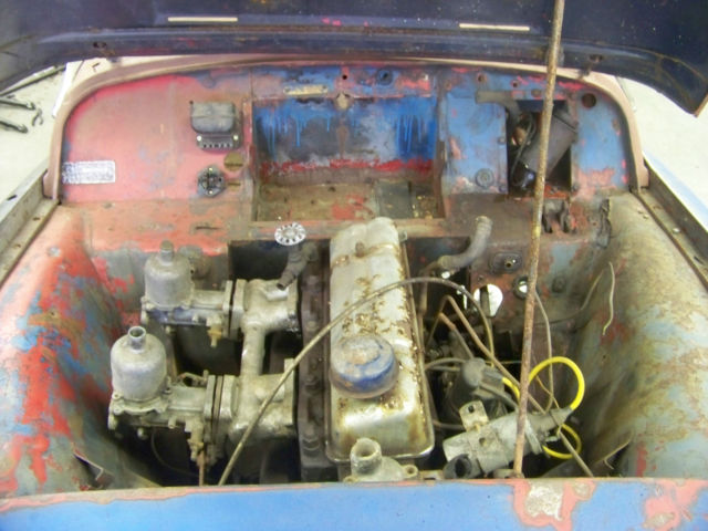 triumph tr3- 1960- rough, but repairable