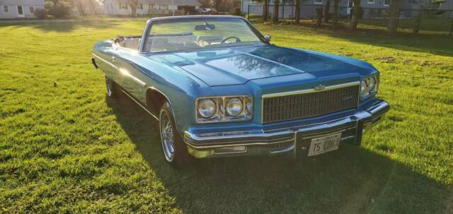 350 cid v8 1975 chevrolet caprice classic convertible 350 cid vin matching auto