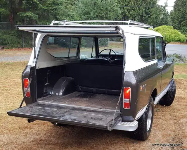 1975 scout ii xlc, 196 4 cylinder, 4 spd. , 2 wheel drive