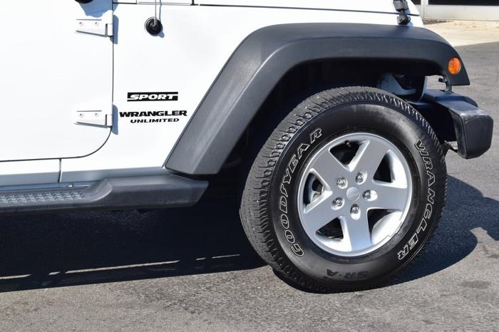 used 2016 jeep wrangler 4wd unlimited sport creedmoor, nc 27522 for sale in creedmoor, north carolina