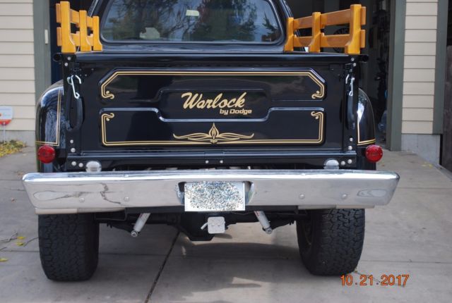 77 dodge w100 warlock powerwagon 4wd, 440, auto, restored, original warlock