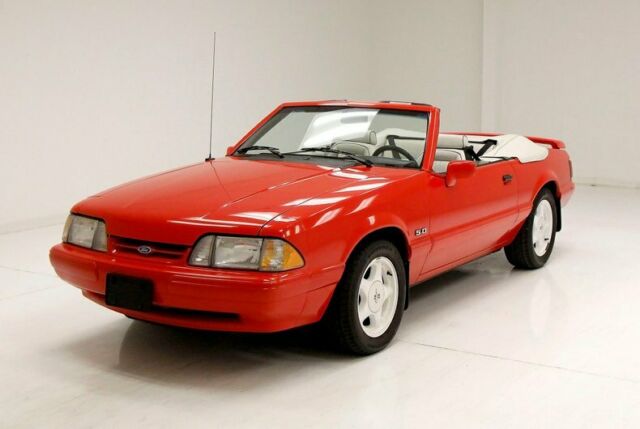 vibrant red/white power top/5.0 liters of power/53k original miles