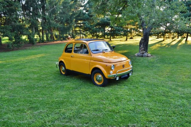 1971 fiat 500l w/ only 19,000 original miles. delivery available