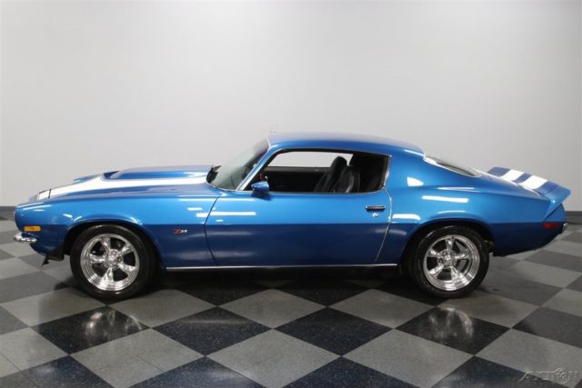 big block custom z28 manual racing borla hotchkis black aluminum custom 1971