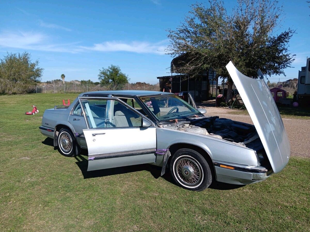 1991 buick lesabre sedan grey limited