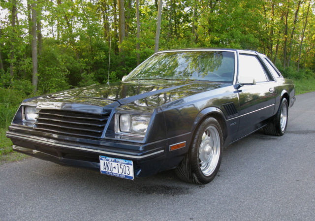 1980 dodge mirada, police 318-v8, 727 torqueflite, 2.94 rear end