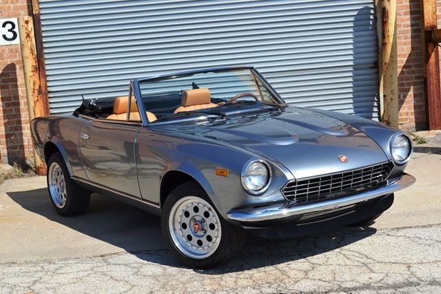 fiat california spider lusso only 38k original mi july delivery special price