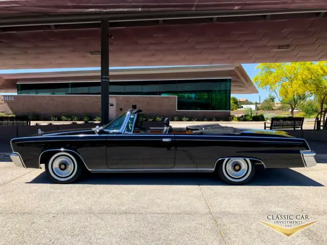 1965 imperial crown convertible - triple black - 65k miles - one of 633 built!!