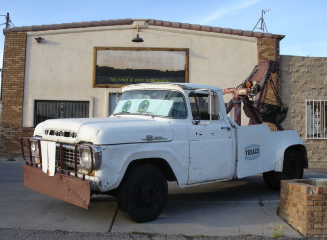 1958 ford f-100 tow truck, 292 four speed, tow mater from cars