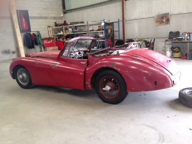jaguar xk140 dhc 3.4l project