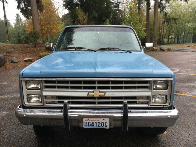 1986 chevy silverado k10 4x4 short box very nice!