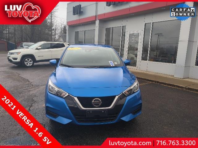 2021 nissan versa 1.6 sv