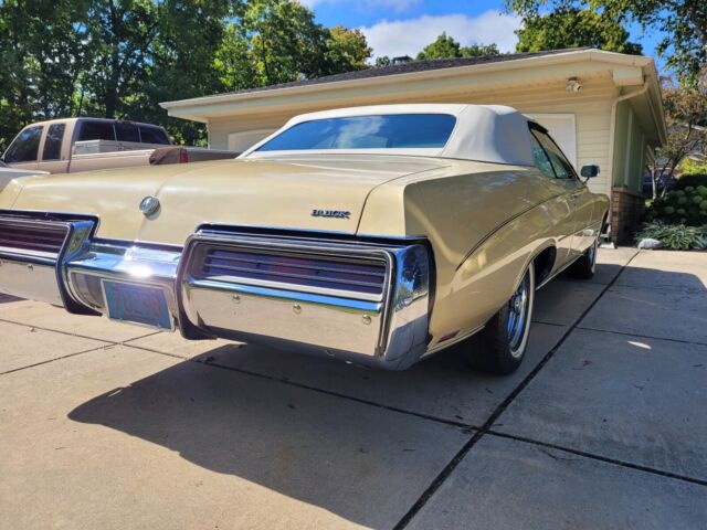 1973 buick centurion convertible yellow rwd automatic